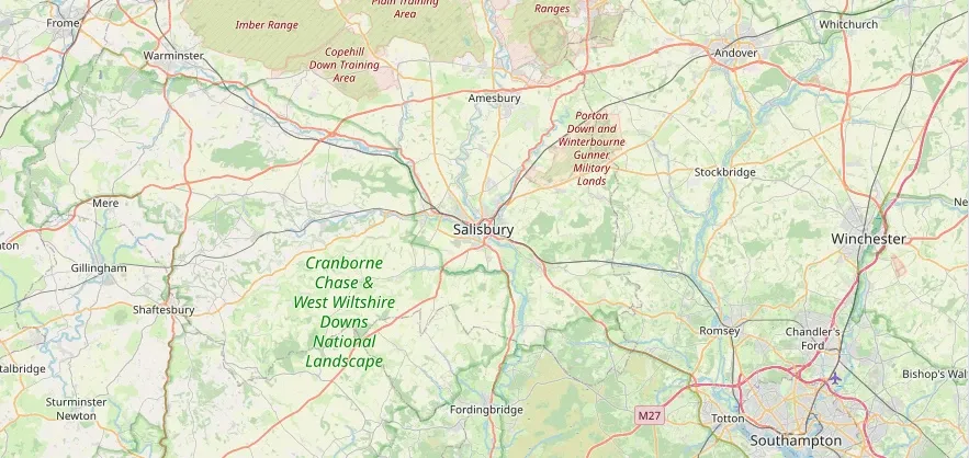 Map of the Salisbury area we cover